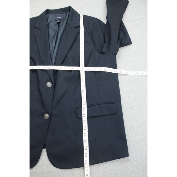 Lands End Blazer Womens 22W Navy Blue - Picture 9 of 10